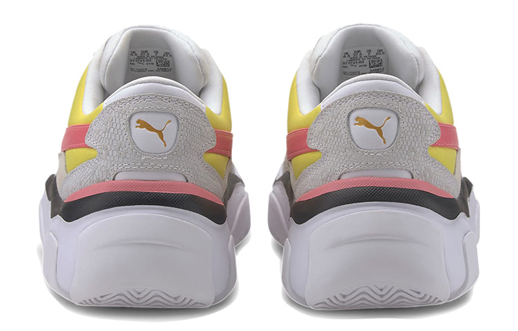 (WMNS) PUMA Storm.Y Color Block 'White Yellow' 371731-03