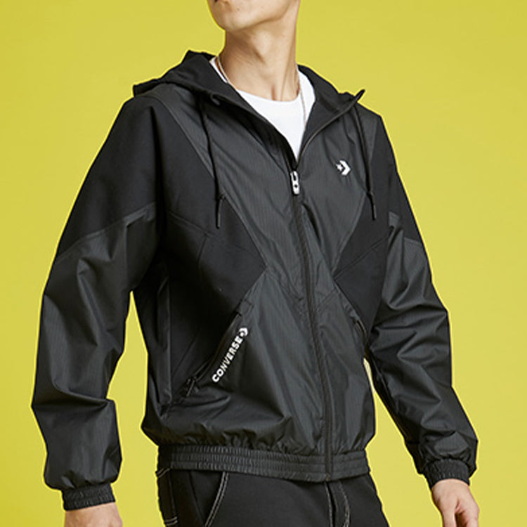 Converse Archive Track Jacket Asia Sizing 'Black' 10019993-001