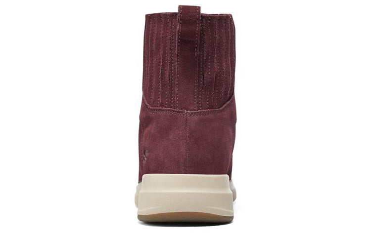 (WMNS) Skechers Glacial Ultra 'Burgundy' 144151-BURG
