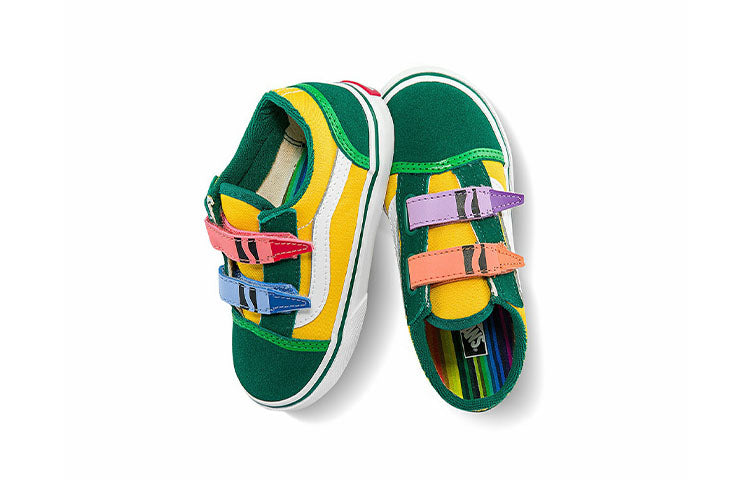 Crayola x Vans Old Skool 'Green Yellow' VN0A5EE1ARR