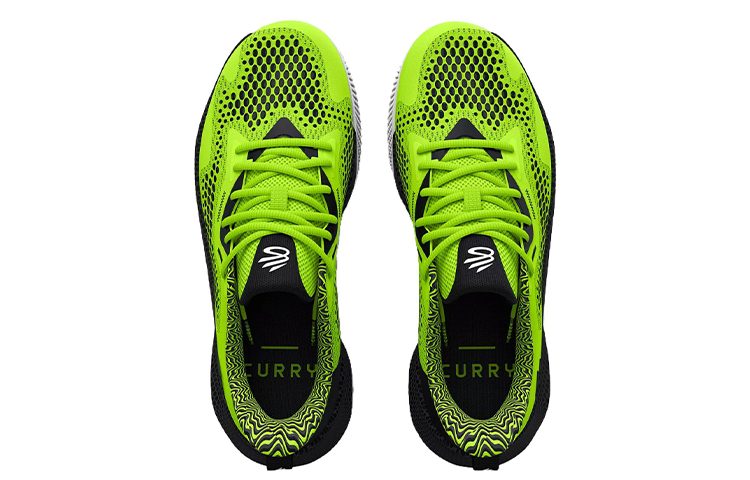 Under Armour Curry 3 HOVR Splash 'Lime Black' 3026891-300