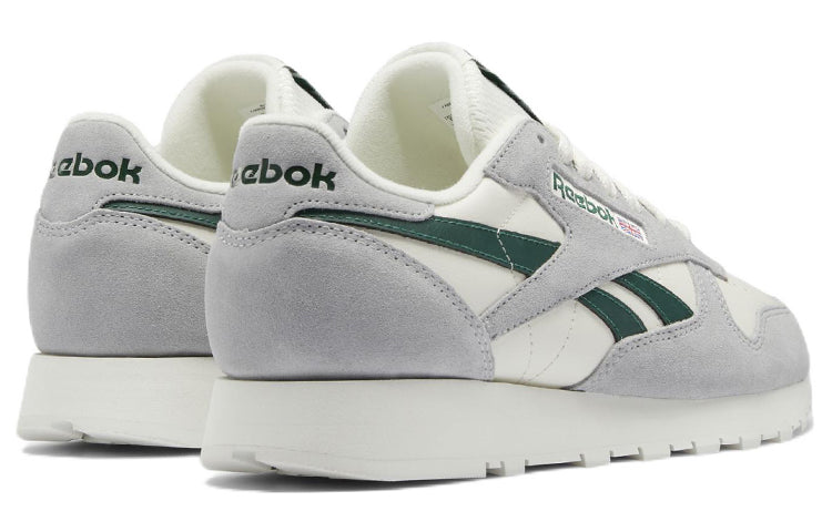 Reebok Classic Leather 'Pure Grey Dark Green' GX9319
