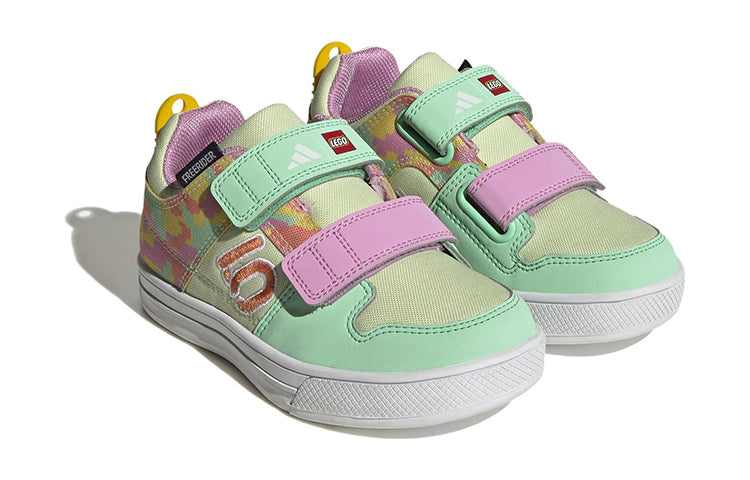 (GS) adidas Five Ten Freerider x LEGO 'Green Glow Bliss Orchid' GW9352