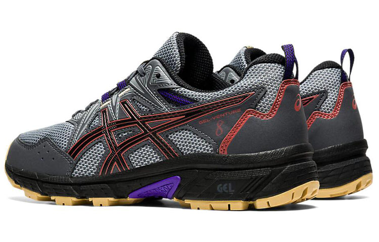 (WMNS) ASICS Gel-Venture 8 Wide 'Carrier Grey Red Brick' 1012A706-023