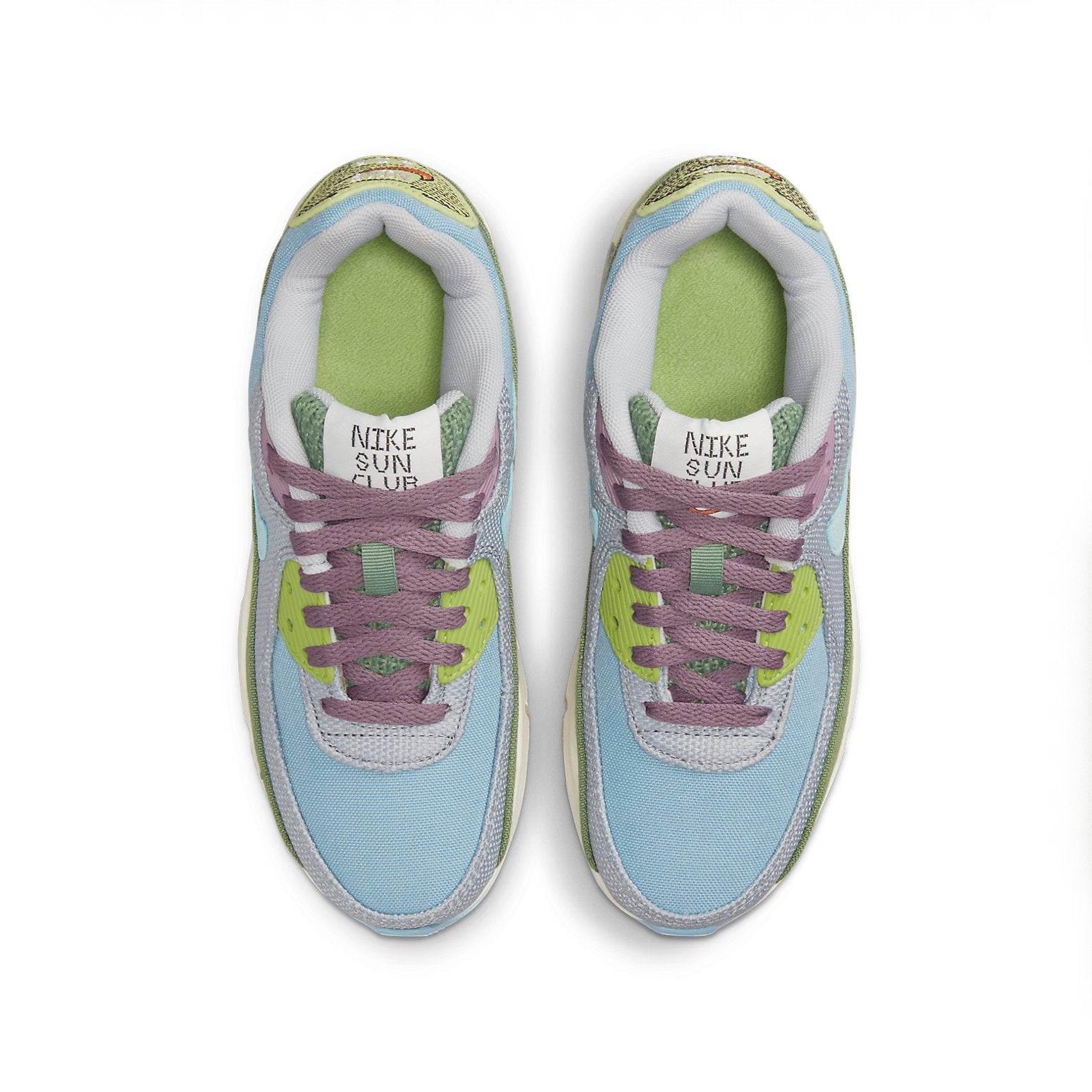 (GS) Nike Air Max 90 SE 'Sun Club - Worn Blue Treeline' DQ4016-400