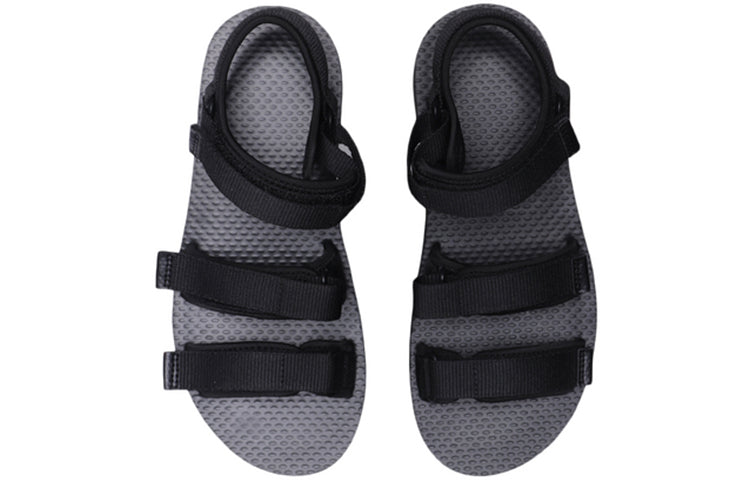 (WMNS) Li-Ning Two Straps Sandal 'Black' AGUP008-2