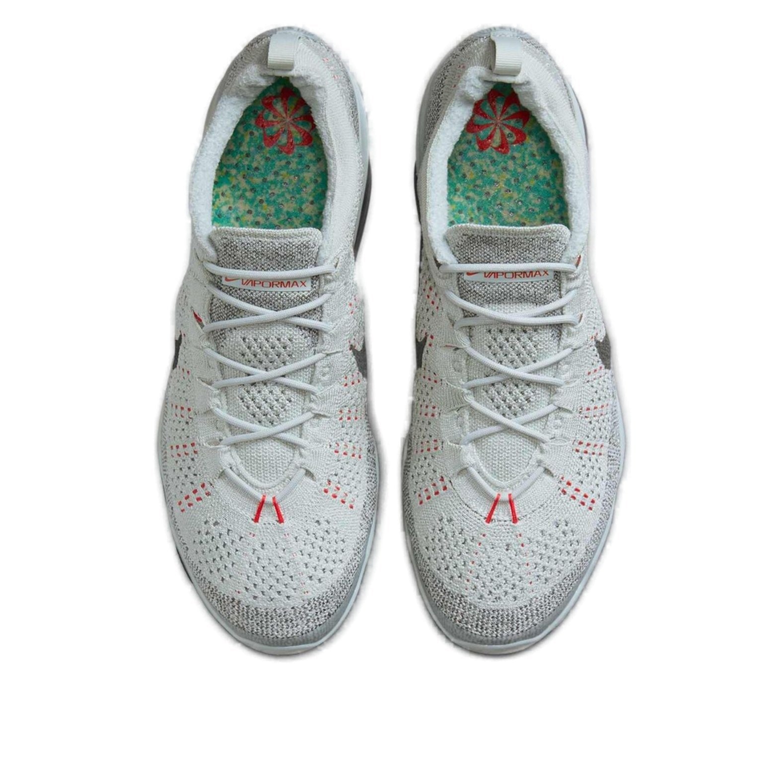 Nike Air VaporMax 2023 Flyknit 'Light Silver Picante Red Smoke Grey' DV1678-013