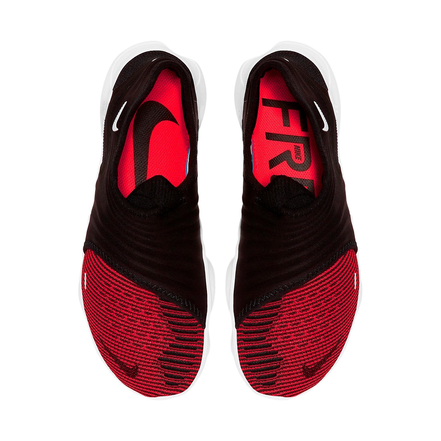 Nike Free RN Flyknit 3.0 'Black Bright Crimson' AQ5707-007