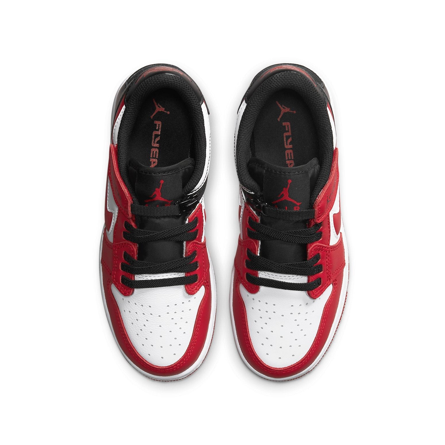 (GS) Air Jordan 1 Low FlyEase 'White Gym Red' DN4639-163