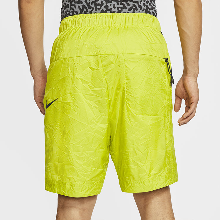 Nike Sportswear Tech Pack Woven Athleisure Casual Sports Shorts Grass Green CJ5189-308