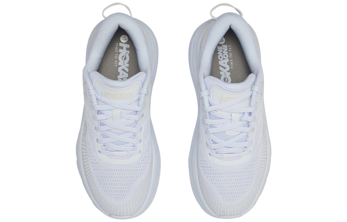 (WMNS)HOKA ONE ONE Bondi 7 'White' 1110519-WWH