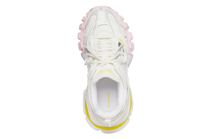 (WMNS) Balenciaga Track.2 Sneaker 'White Light Yellow' 568615W3AE27745
