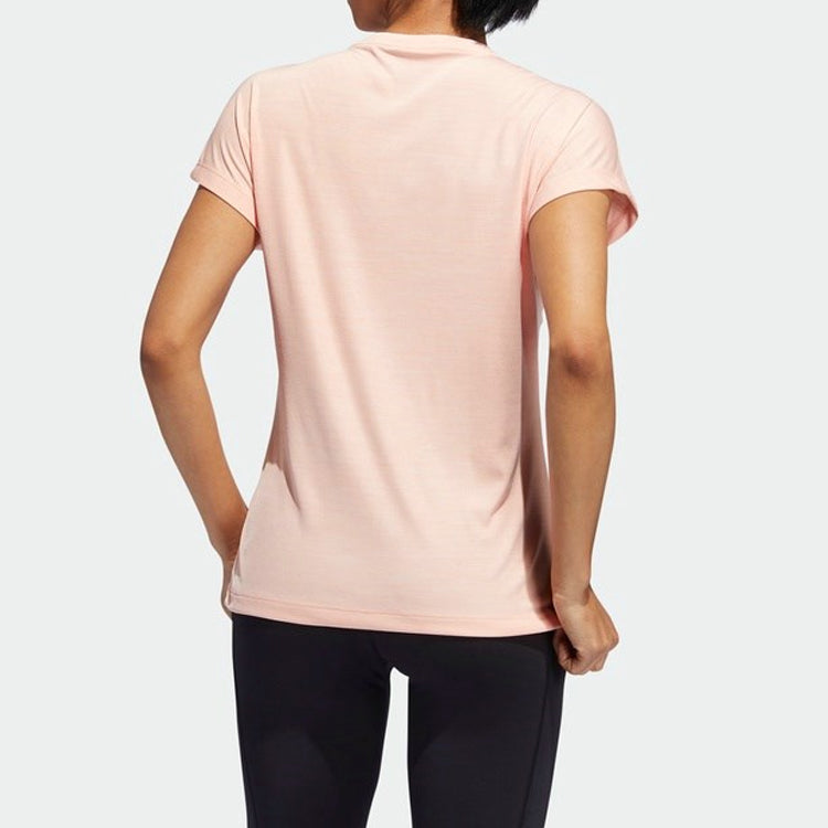 (WMNS) adidas Badge of Sport Tee 'Pink' EB4496