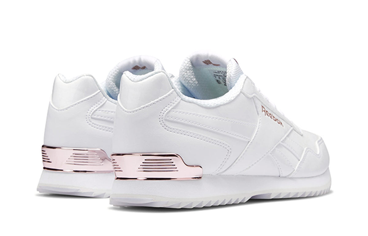 (WMNS) Reebok Royal Glide Ripple Clip 'Yellow White' DV6703
