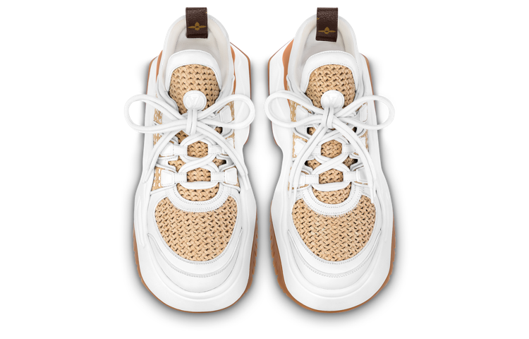 (WMNS) LOUIS VUITTON Archlight 2.0 Platform Sneakers 'Orange' 1ABHYS