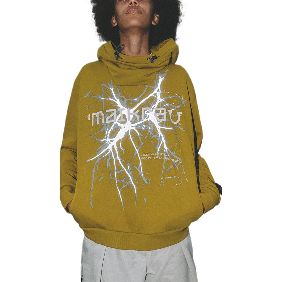 adidas Terrex x and Wander Graphic Hoodie 'Pulse Olive' HN6936