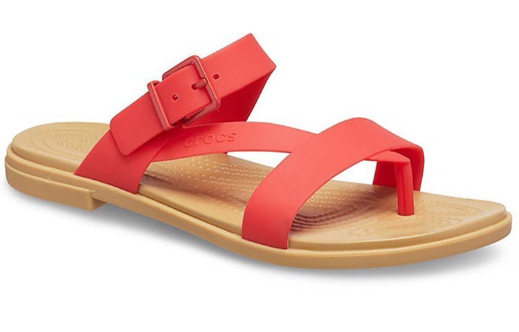 (WMNS) Crocs Casual Flame Red Slippers 206108-8C1