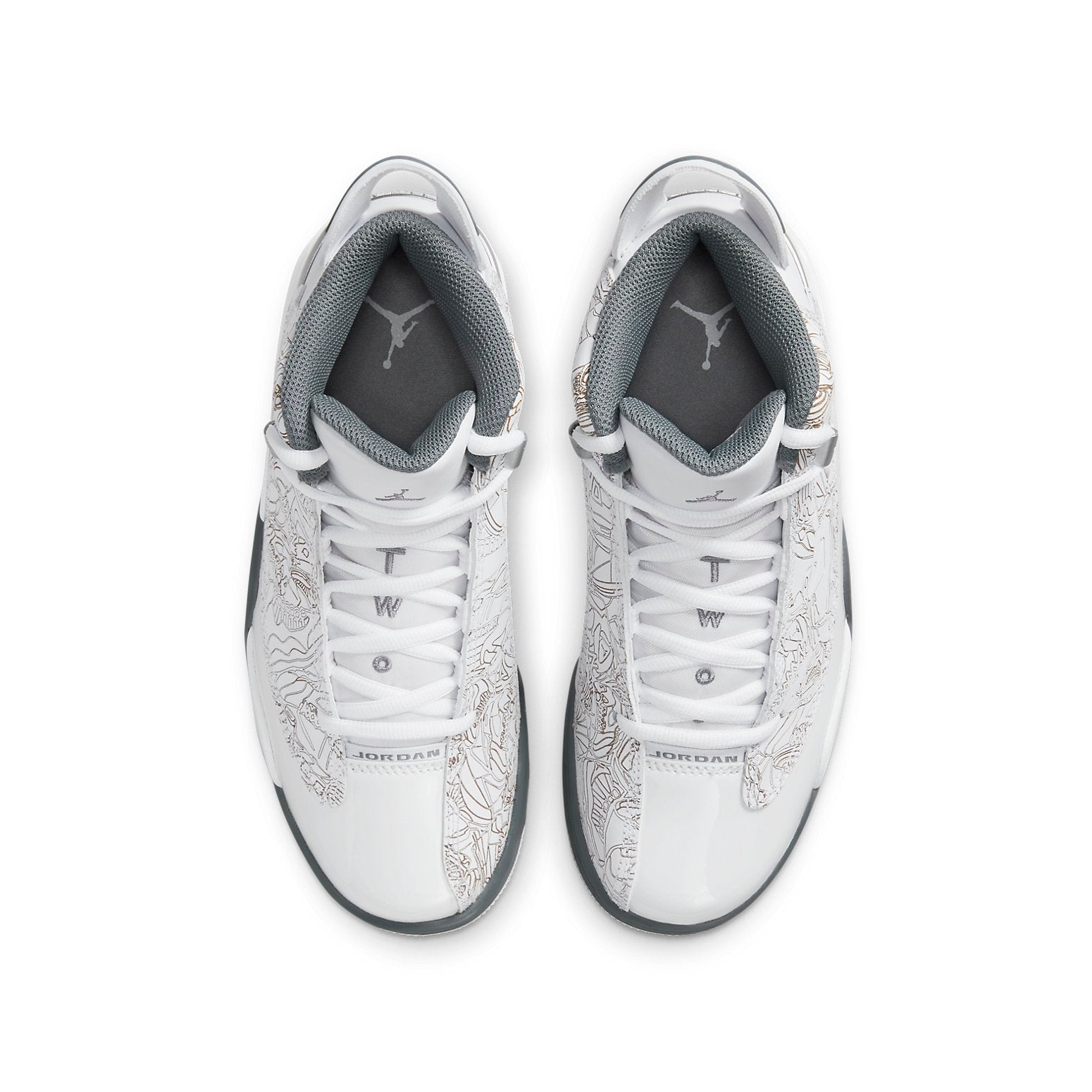 (GS) Air Jordan Dub Zero 'White Cool Grey' DV1360-107