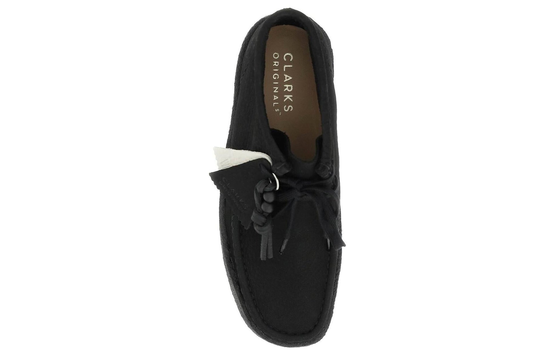 (WMNS) Clarks Wallabee Cup Boots 'Black Nubuck' 26168980
