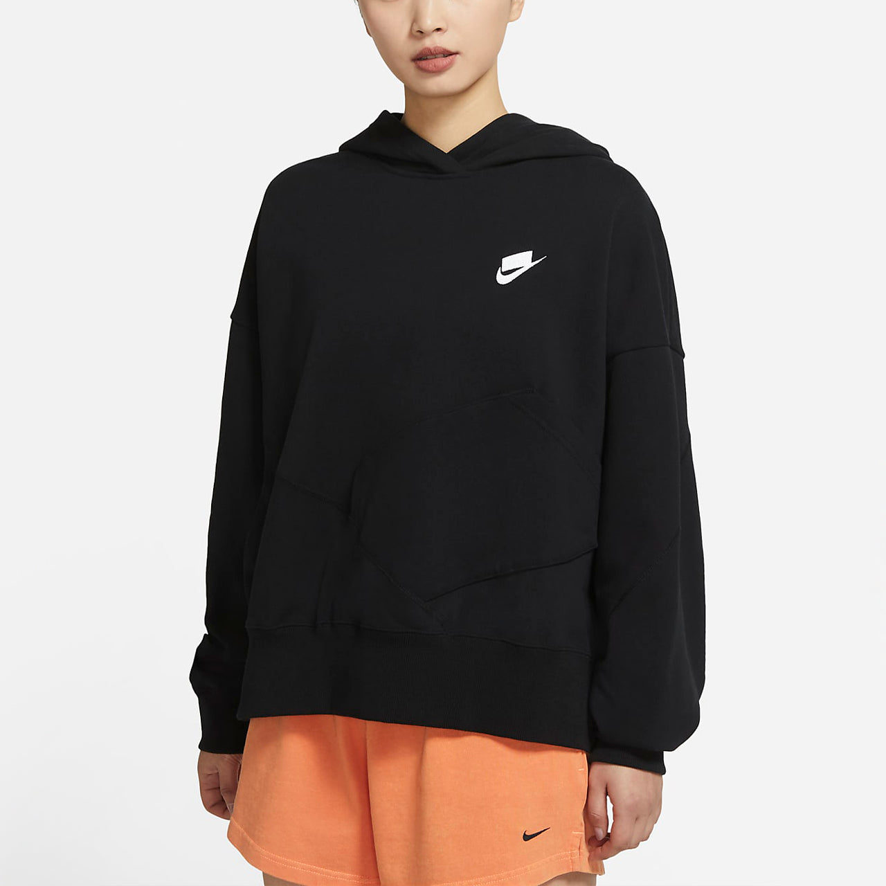 (WMNS) Nike Sport Hoodie 'Black' DC5281-010