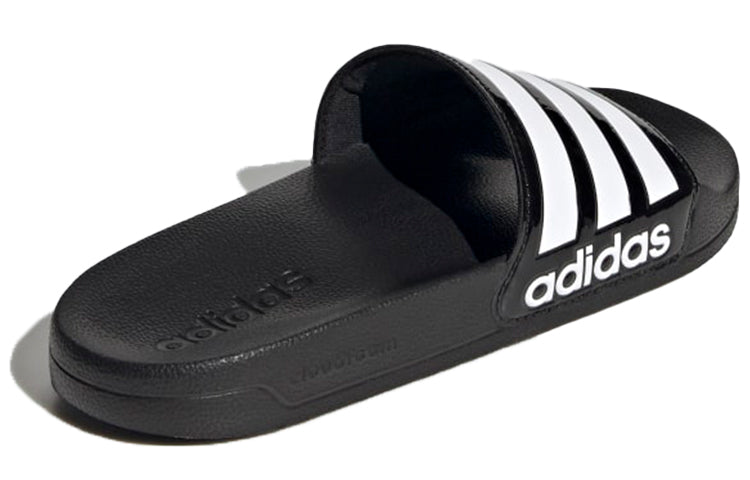 (WMNS) adidas Hirocoledge x Adilette Shower Slide 'Takahashi Hiroko - Black White' FZ2852