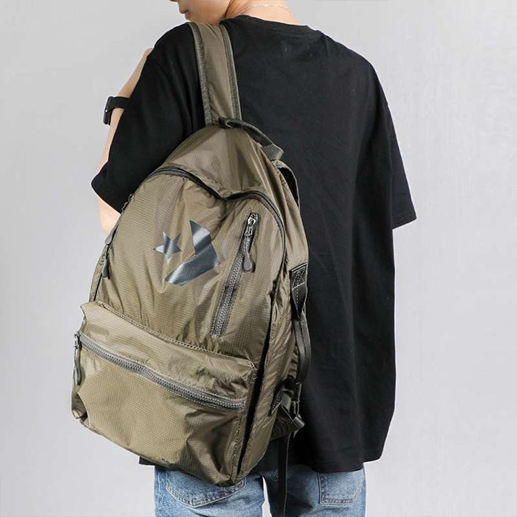Converse Sports Leisure Packable Backpack 'Olive Green' 10006674-A02