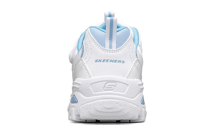 Skechers D'lites 1.0 Low-Running Shoes -KIDS White 664180L-WHT