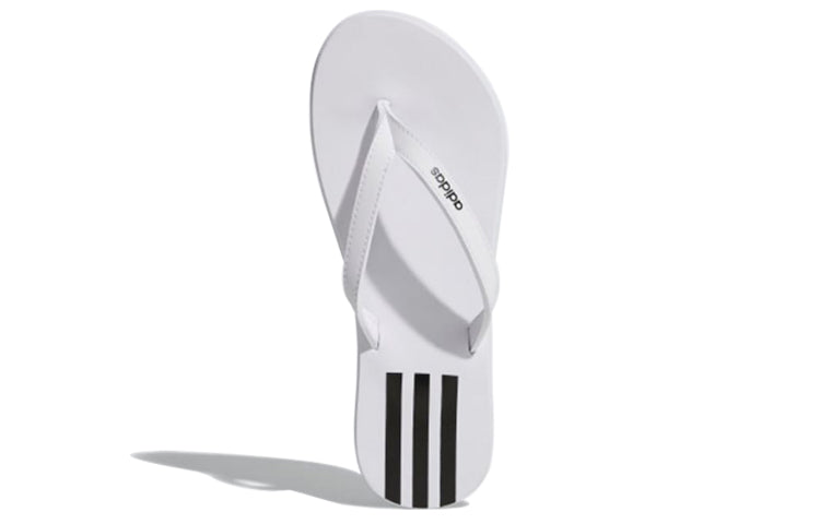 (WMNS) adidas Eezay Flip-flops Slides White/Black EG2038