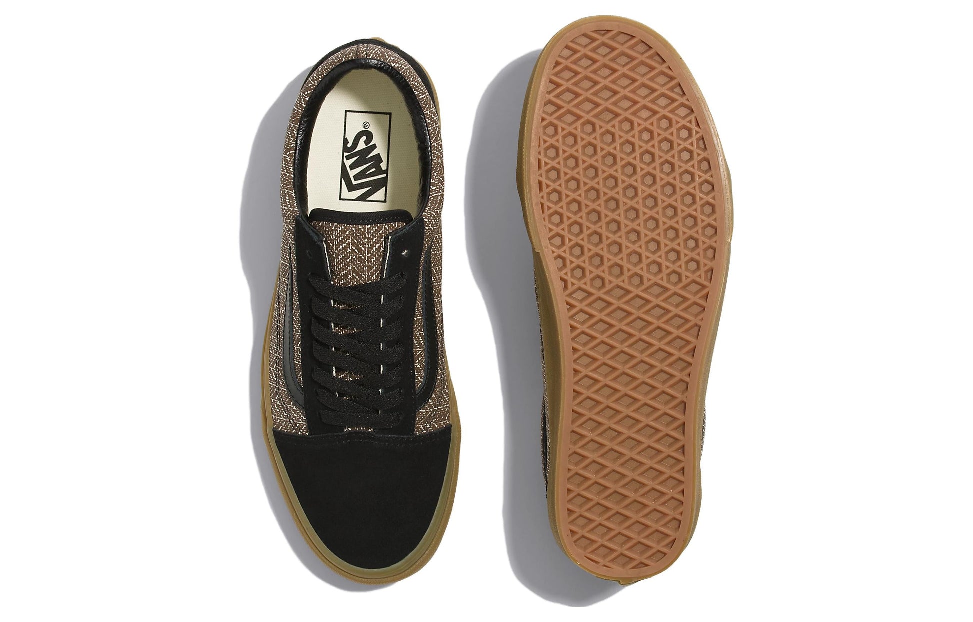 Vans Old Skool Herringbone 'Brown Black' VN000CP5YS8