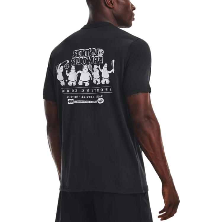 Under Armour Coach Sporting Goods T-shirt 'Black' 1376854-001
