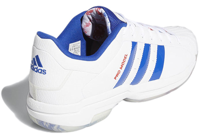adidas Pro Model 2G Low 'White Royal Blue' FZ1393