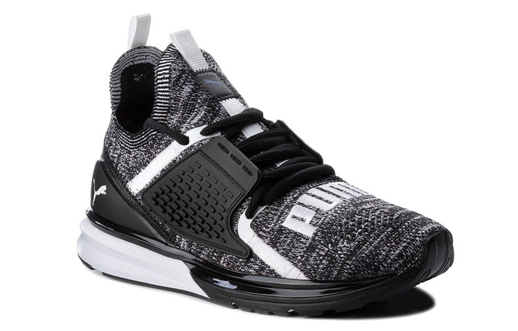 PUMA IGNITE LIMITLESS 2 EVOKNIT BLOCK 'Black White Grey' 191597-01