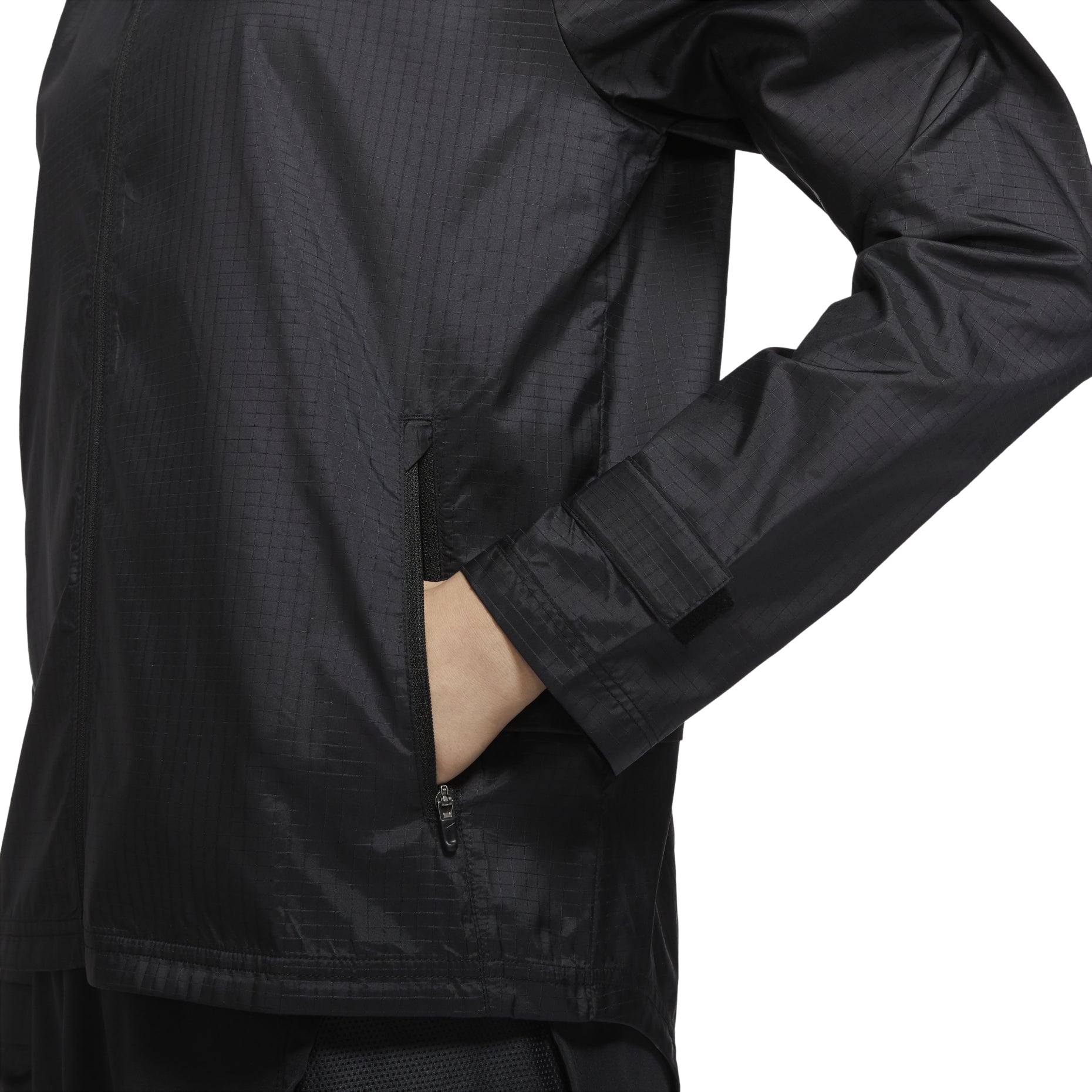 (WMNS) Nike Jacket Running Sports Hooded Jacket Black CU3218-010