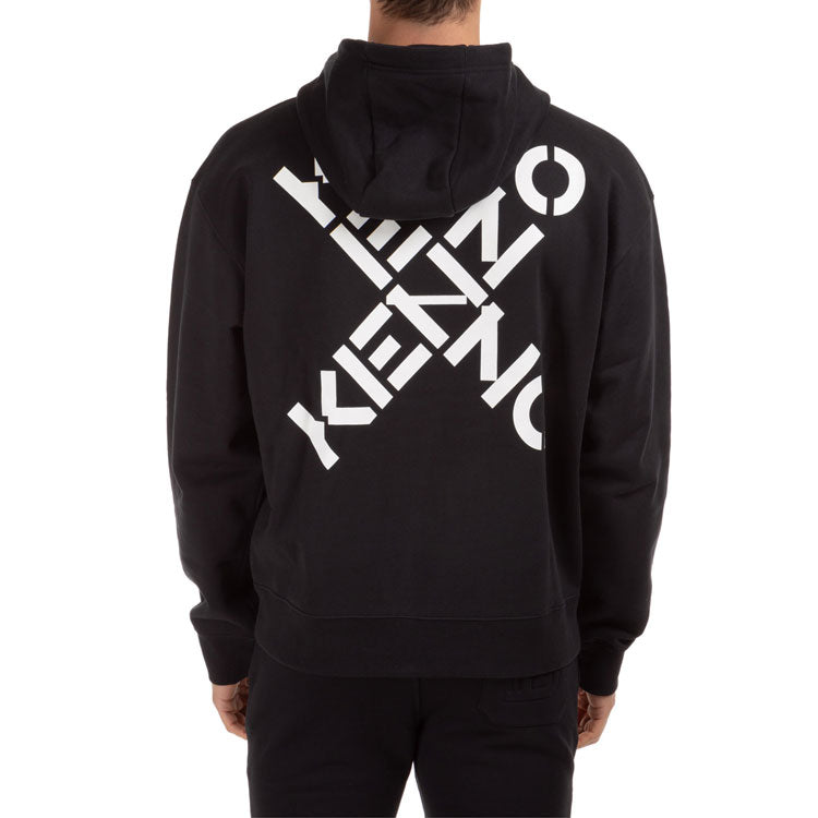 Men's KENZO Alphabet Logo Pullover Black FA65SW5304MS-99