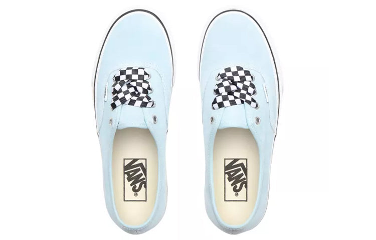 Vans Checkerboard Lace Authentic Platform 2.0 Blue/White VN0A3AV8S1X