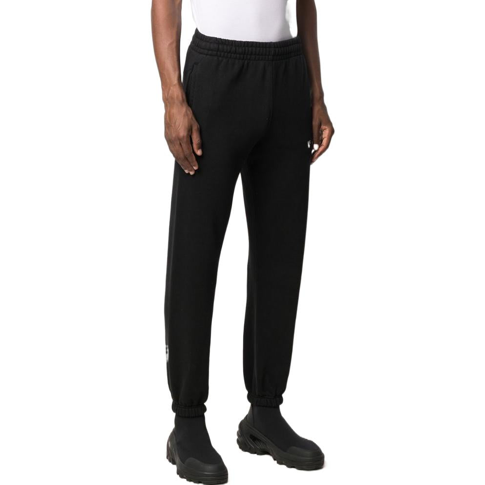 Men's Off-White SS22 Diagonal Stripes Bundle Feet Casual Sports Pants/Trousers/Joggers Version Black OMCH030F20FLE0011001BLACK