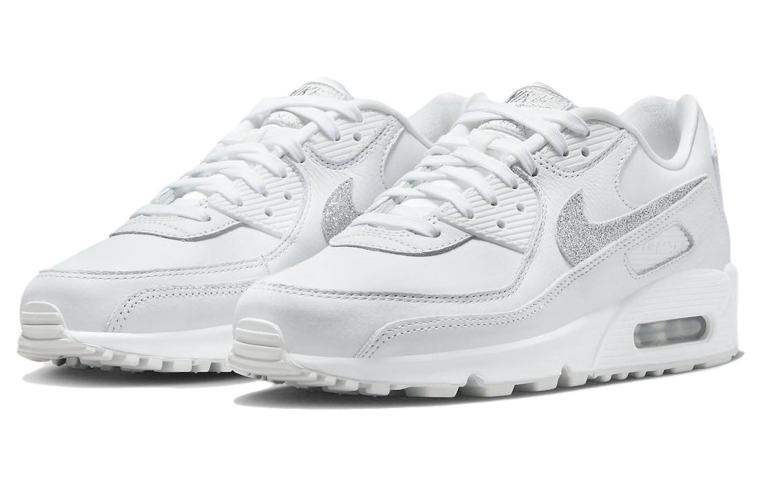 (WMNS) Nike Air Max 90 SE 'Silver Glitter Swoosh' FJ4579-100
