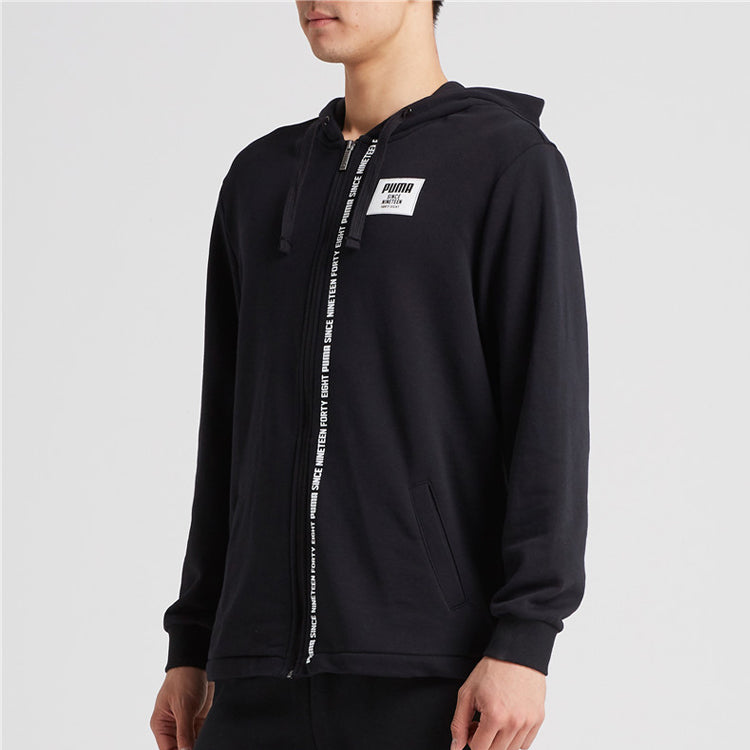 PUMA Rebel Block Hooded Jacket Black 853268-01