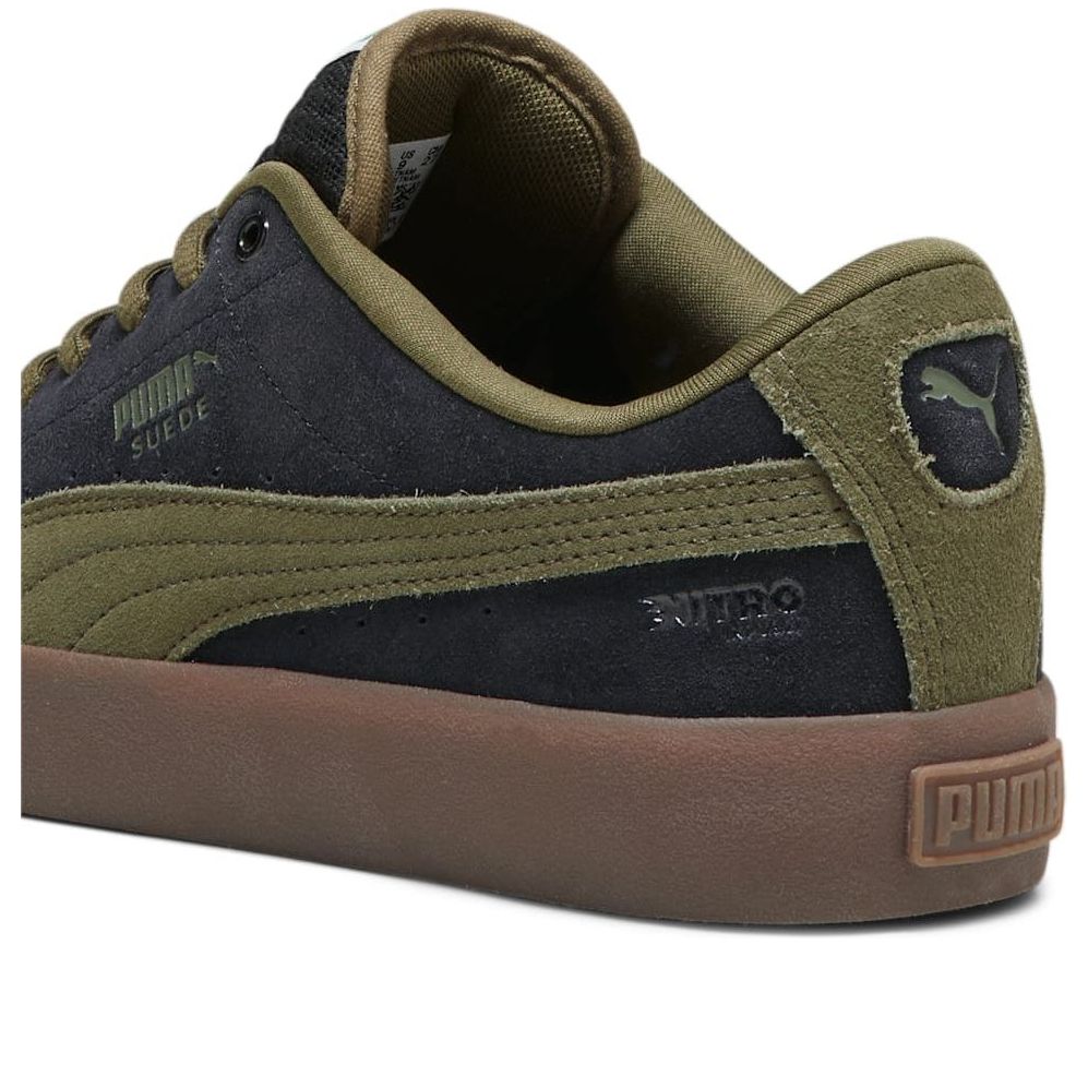 PUMA Suede Skate Nitro 'Black Olive Drab' 386082-13