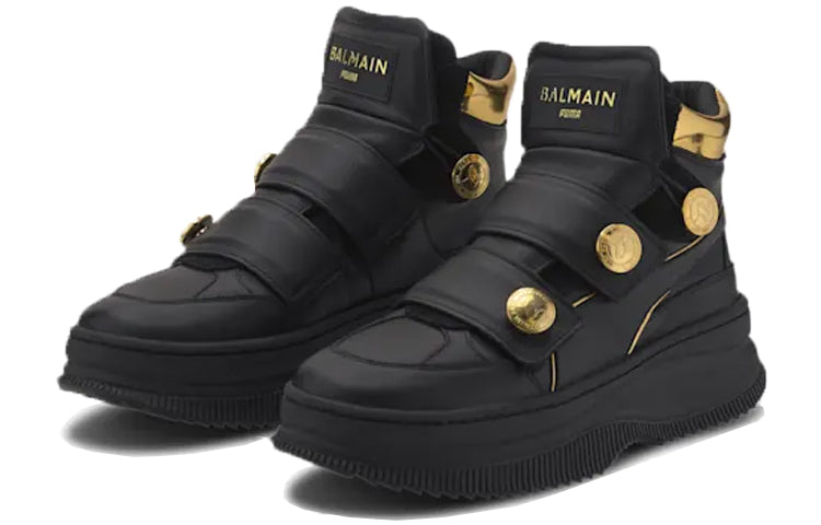 (WMNS) PUMA Balmain x Deva Straps 'Black' 372177-01