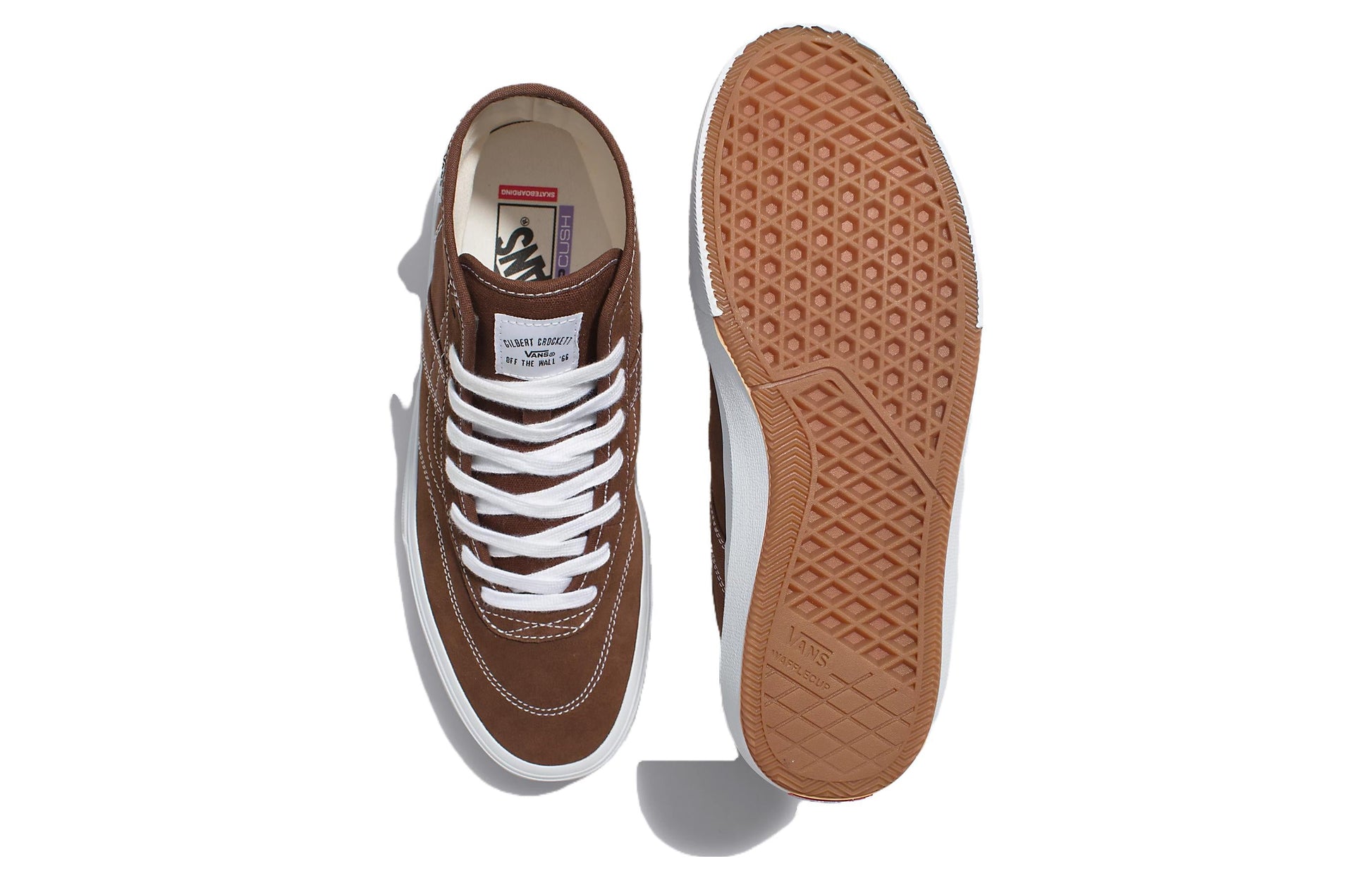 Vans Crockett High Decon 'Brown White' VN0007QVNWH