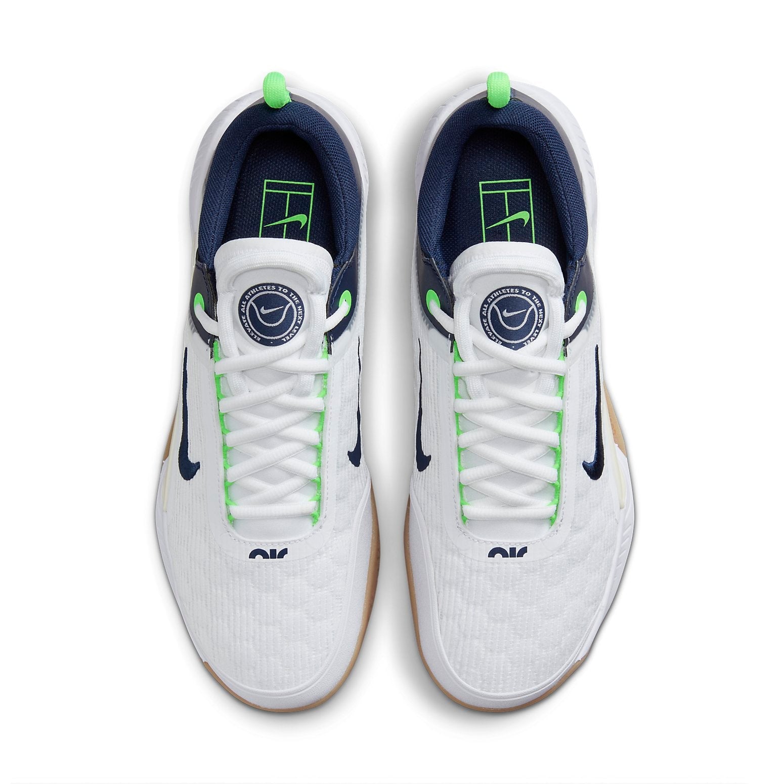Nike Zoom Court NXT HC 'White Navy Green Strike' DV3276-103
