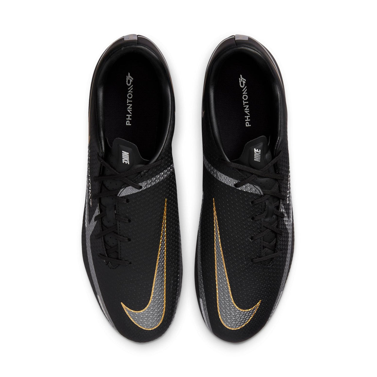Nike Phantom GT2 Academy AG 'Black Dark Grey Metallic Gold' DC0798-007
