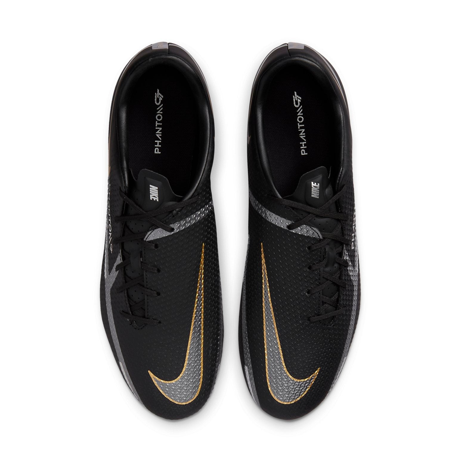 Nike Phantom GT2 Academy AG 'Black Dark Grey Metallic Gold' DC0798-007