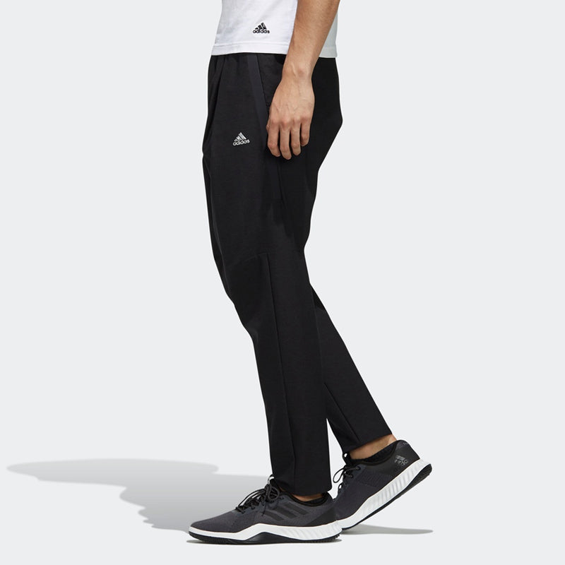 adidas Sports Running Training Breathable Casual Long Pants Black FJ0189