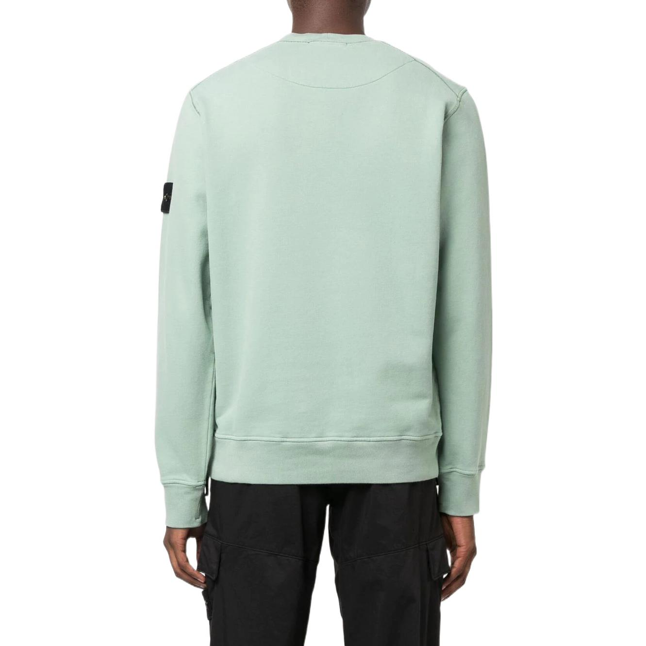 STONE ISLAND Logo Patch Sweatshirt 'Green' 771563020-V0055