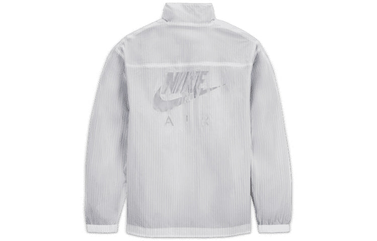 Nike Air x Kim Jones Double-Sided Windproof Reflective Logo Jacket Unisex Blue/White DC9985-100