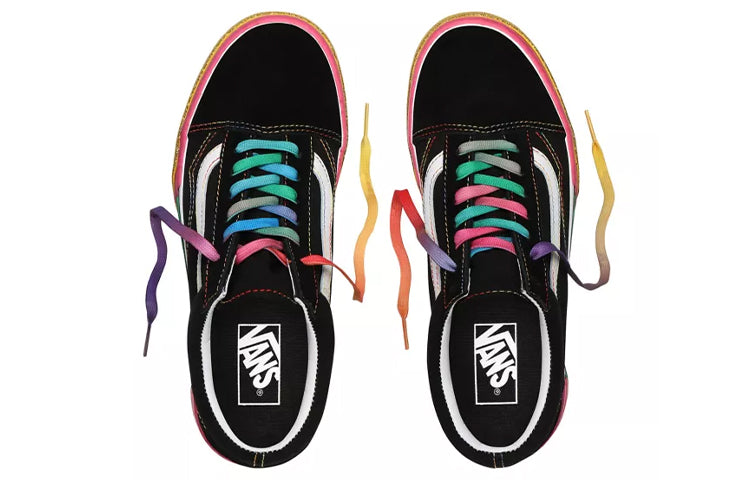 Vans Old Skool Stacked 'Glitter - Black Rainbow' VN0A4U15WW1