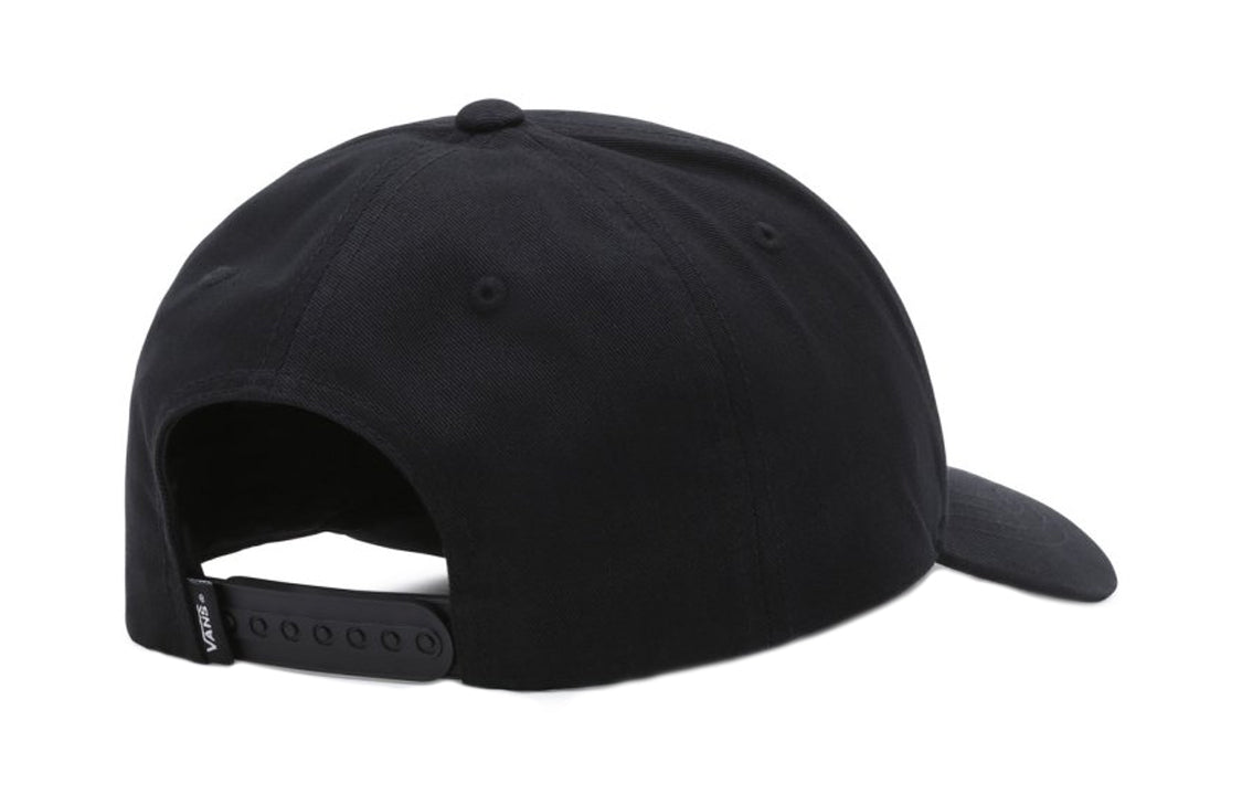 Vans Logo Structured Jockey Cap 'Black' VN00066HBLK-HERO