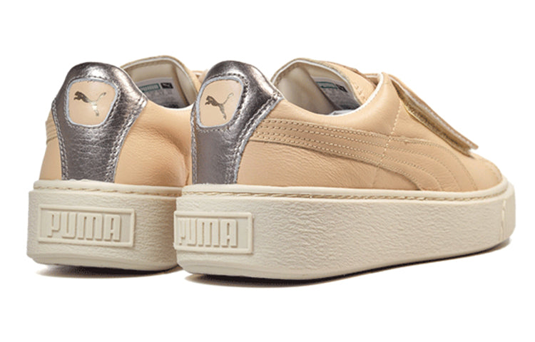 (WMNS) PUMA Platform Strap Up Cream 364951-01